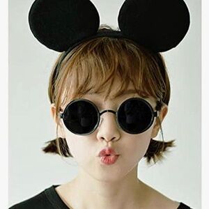 20pc Black Mouse Ear Headband